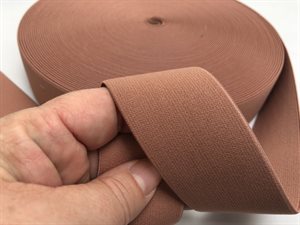 Blød elastik - velegnet til undertøj 4 cm, rose powder